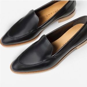 Everlane The Modern Loafer Black Leather Size 6